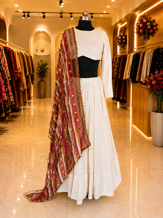 Mirror Work Multi Dupatta (BMW)