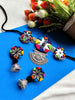 Oxidised Multi Mirror Necklace - JVD