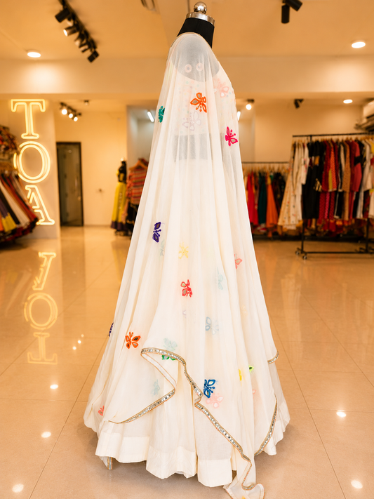 Titli Mirror Pop Up Work Dupatta Only