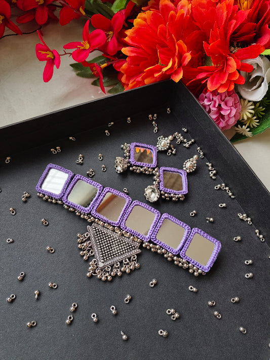 Choker Mirror Necklace - JVD