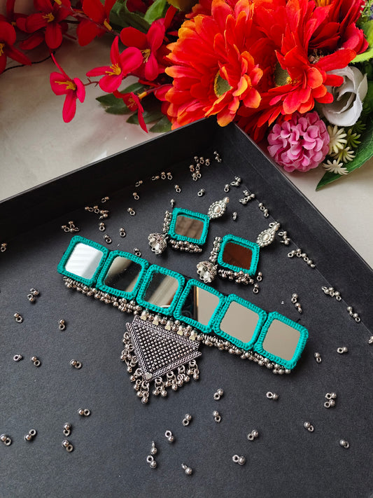Choker Mirror Necklace - JVD