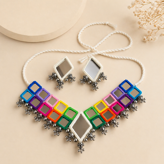 Multi Mirror Necklace - JVD