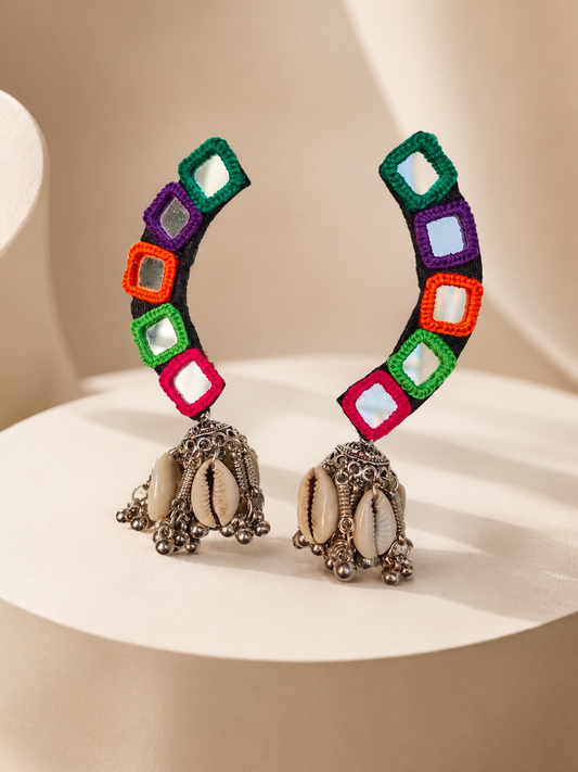 Earing Accessorys - JVD - Black