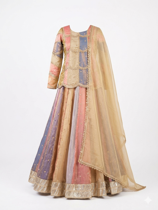 The Artisan's Pastel Kalidar Outfit