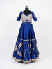Royal Blue Silk Shine Outfit