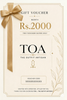 T O A - Gift Voucher