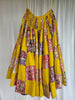 Most Viral 2024 Box Design Skirt Ochre Yellow