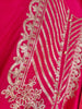 Pink Semi-Stitched Premium Suits