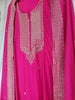 Pink Semi-Stitched Premium Suits