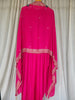 Pink Semi-Stitched Premium Suits