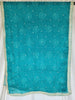 Premium Crepe Bandhani Dupatta Peacock Blue Color