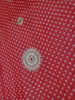 Premium Soft Organza Bandhani Dupatta Red