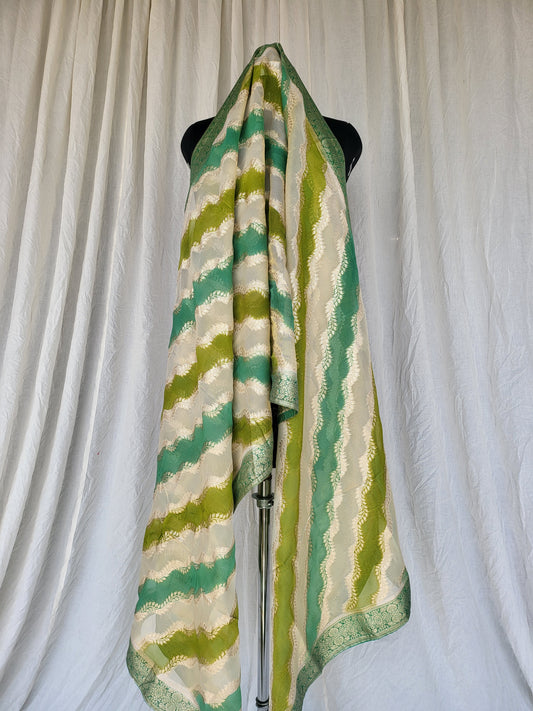 Premium Tissue Silk Banarasi Dupatta