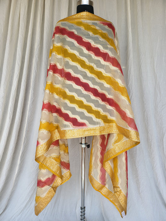 Premium Tissue Silk Banarasi Dupatta