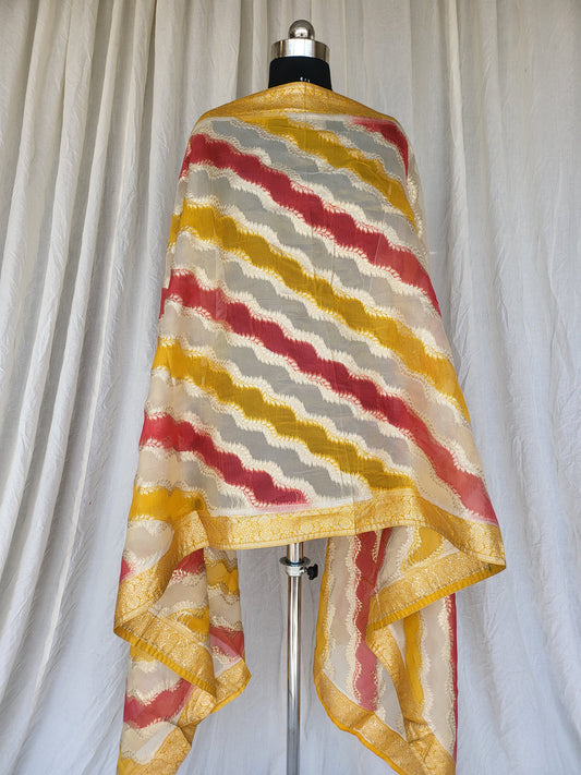 Premium Tissue Silk Banarasi Dupatta