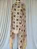 Premium Modal cream off white Gaji Ajrakh Dupatta