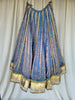 Kanjivaram Soft Tissue Silk Dual Tone Lampi Skirt