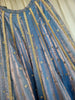 Kanjivaram Soft Tissue Silk Dual Tone Lampi Skirt