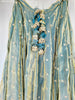 Mint Aqua Kanjivaram Soft Tissue Silk Dual Tone Palatte Skirt