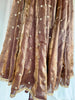 Copper Kanjivaram Soft Tissue Silk Dual Tone Palatte Skirt