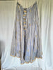Grey Kanjivaram Soft Tissue Silk Dual Tone Palatte Skirt