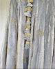 Grey Kanjivaram Soft Tissue Silk Dual Tone Palatte Skirt