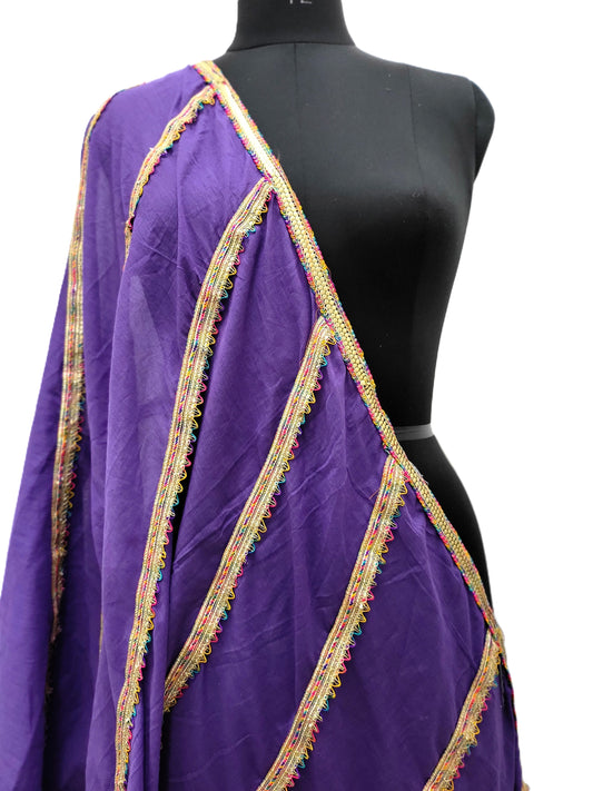 Mal Dupatta Purple