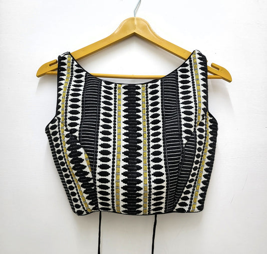 Kashmiri Top - Black