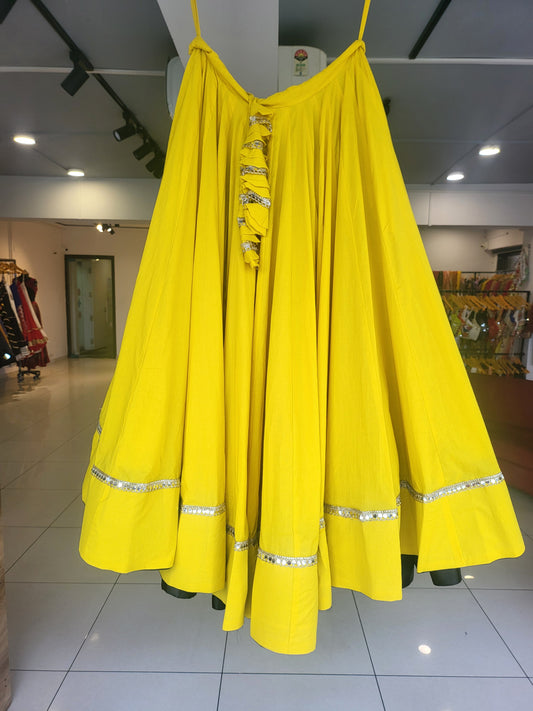 Lime yellow Single Line Border 15 Meters Flare