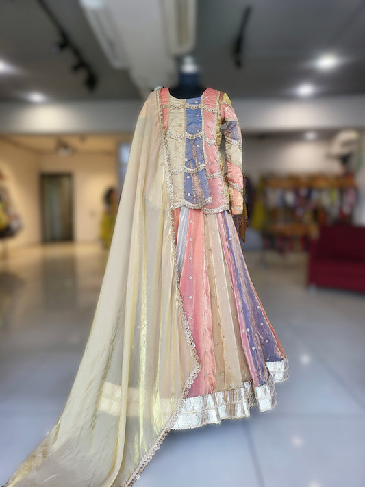 The Artisan's Pastel Kalidar Outfit