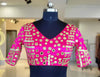 Rani Pink Mirror Work EL Blouse