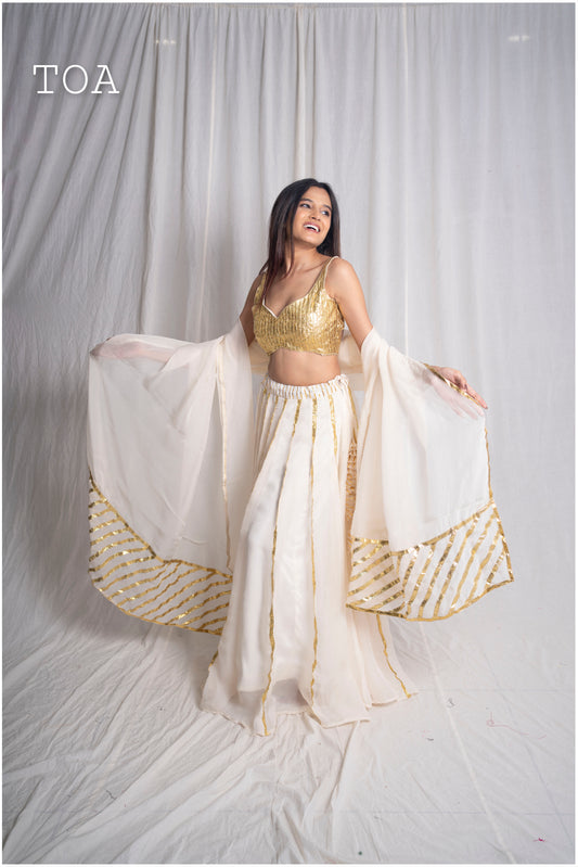 Sona Tara Organza Dupatta