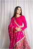 Hot Pink Georgette Dupatta