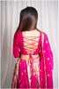Hot Pink Georgette Dupatta