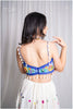 Mirror Boho White & Blue