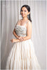 Hanging Mirror Top with Flared Skirt