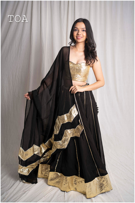💫Siyahi Sona 1.O Dupatta💫