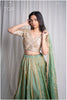 “Swarnika” – Kanjivaram Tissue Silk Skirt Set