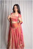 Gulab Saanjh – Kanjivaram High-Waisted Skirt Set