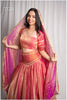 Gulab Saanjh – Kanjivaram High-Waisted Skirt Set