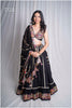 Black vintage border Dupatta Only