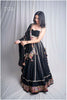 Pleated Georgette Neck Vintage Vibe Set