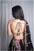 Pleated Georgette Neck Vintage Vibe Set