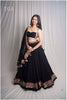 Georgette vintage vibe set - Black