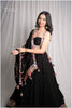 Georgette vintage vibe set - Black