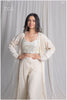 Monotone Off-White Indo-Western Set