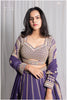 Introducing our Beautiful Mauve Lehenga Set