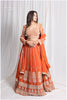 Introducing our Beautiful Rust Lehenga Set