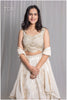 Elegant Off-White Banarasi Set