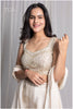 Elegant Off-White Banarasi Set